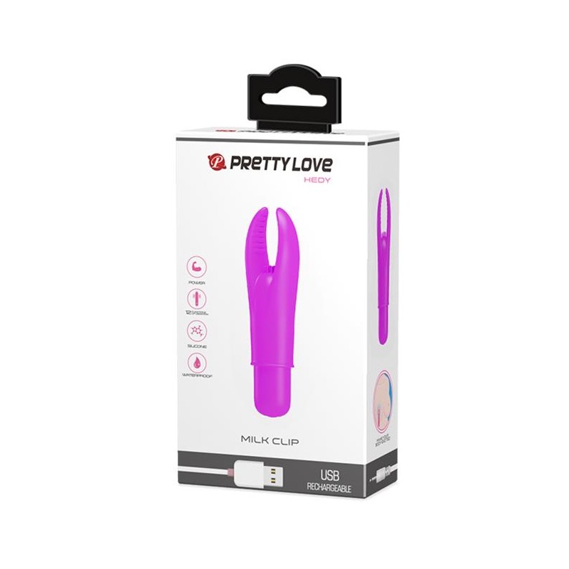 Masażer łechtaczki mini wibrator sex 12 trybów 9cm